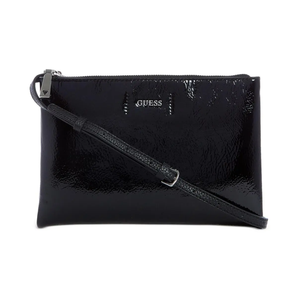 X5411 Varsity Pop Black Crossbody Women`s Handbag by Guess