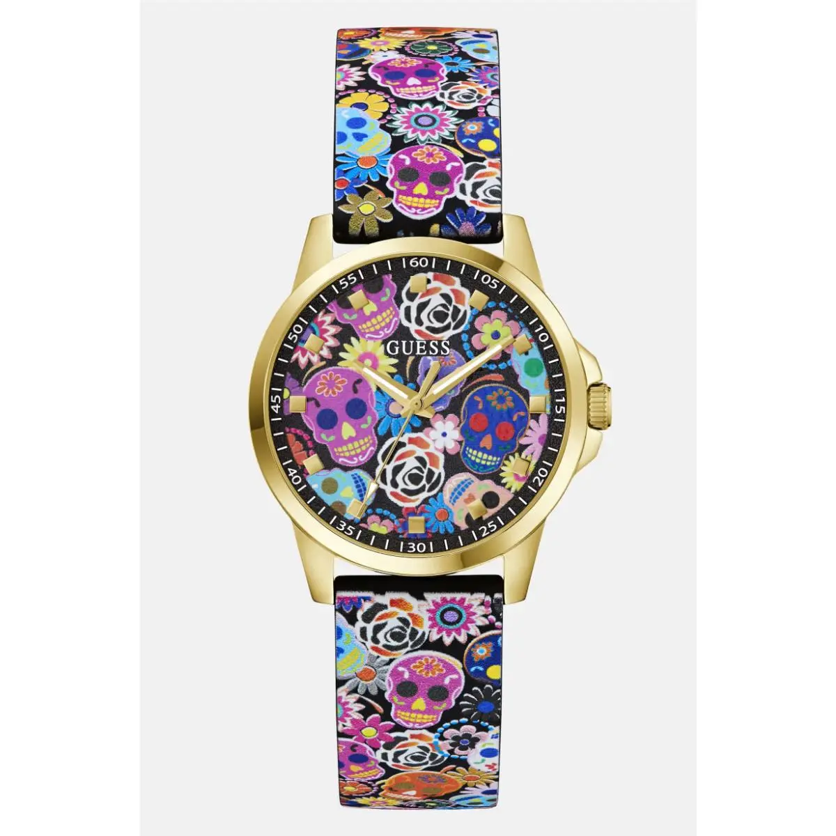 Calaverta GW1106L2 Day of The Dead Watch by Guess