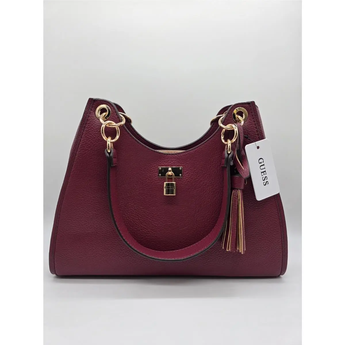 Handbag/shoulder Bag Hestia Dark Cherry by Guess