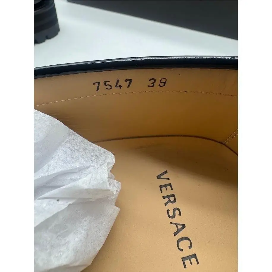 Versace shoes - Medusa Biggie Lug Loafers - Medusa Biggie Lug Loafers - Black 6