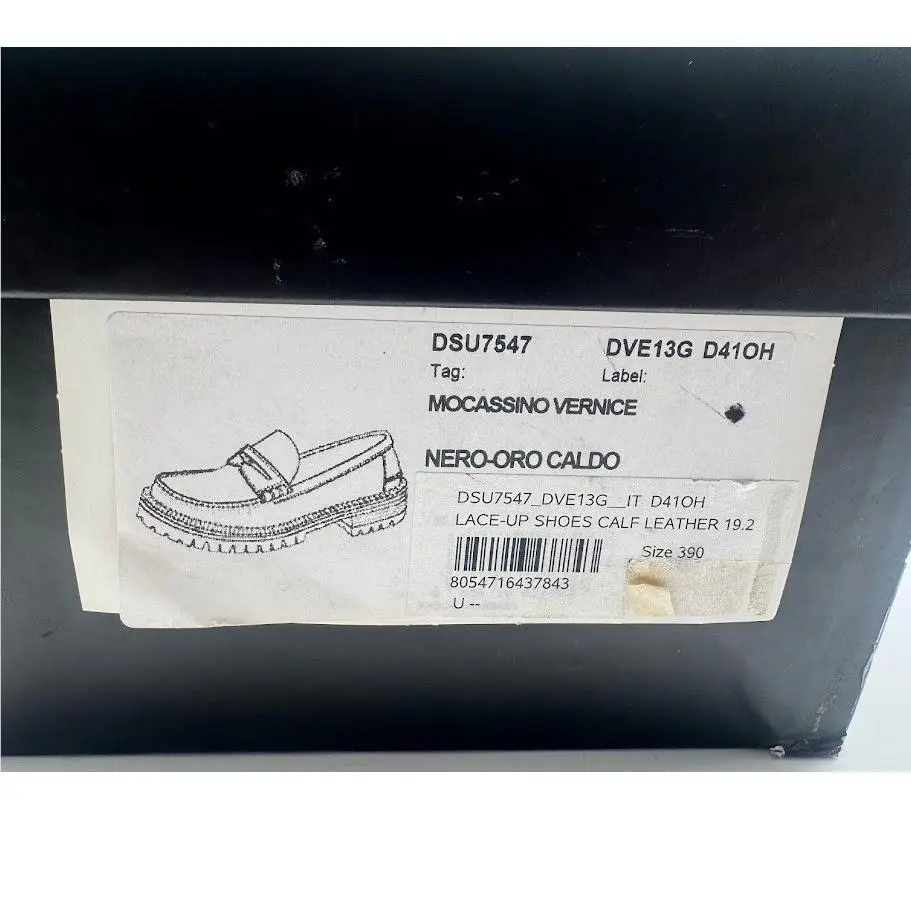 Versace shoes - Medusa Biggie Lug Loafers - Medusa Biggie Lug Loafers - Black 7