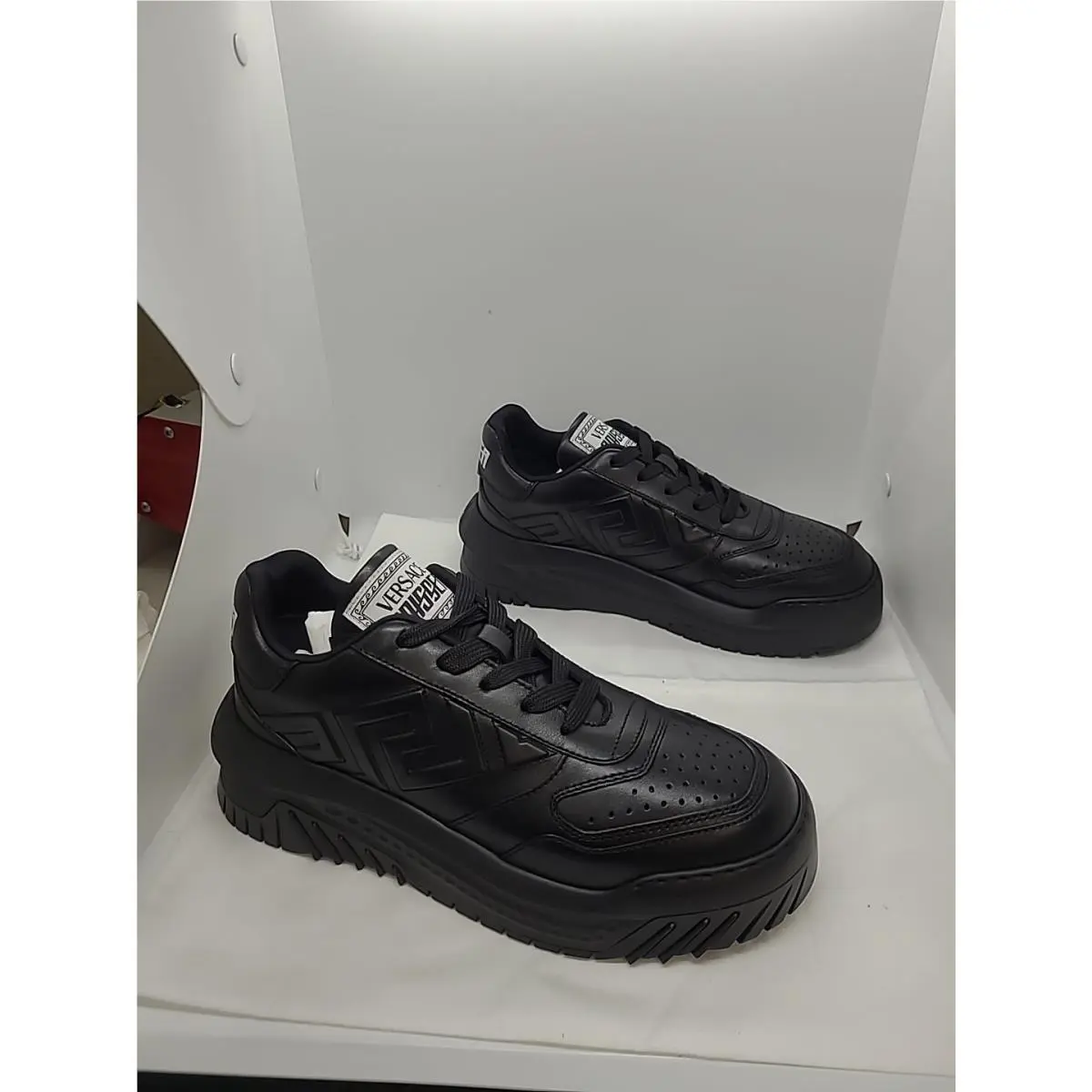 Versace shoes - Versace Greca Odissea - Greca Odissea - Black 0