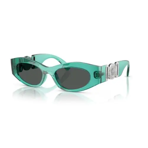VE4480U 552987 Opaline Sea Green/dark Grey Cat-eye Women`s Sunglasses by Versace