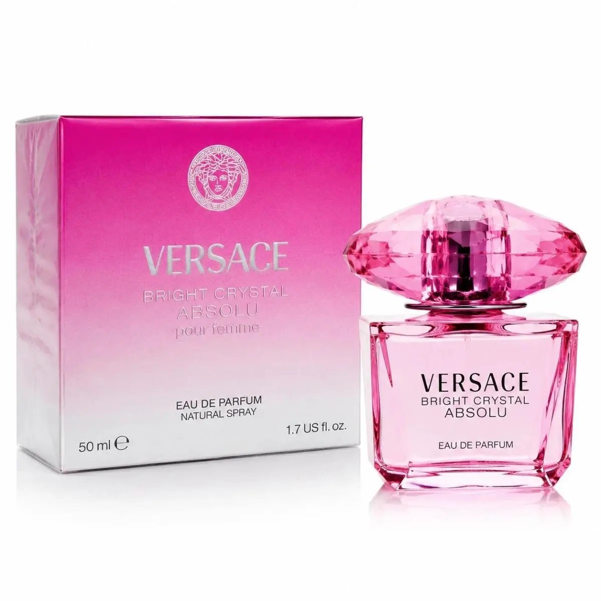 Bright Crystal Absolu Pour Femme Eau de Parfum Edp 1.7oz Womens 174 by Versace