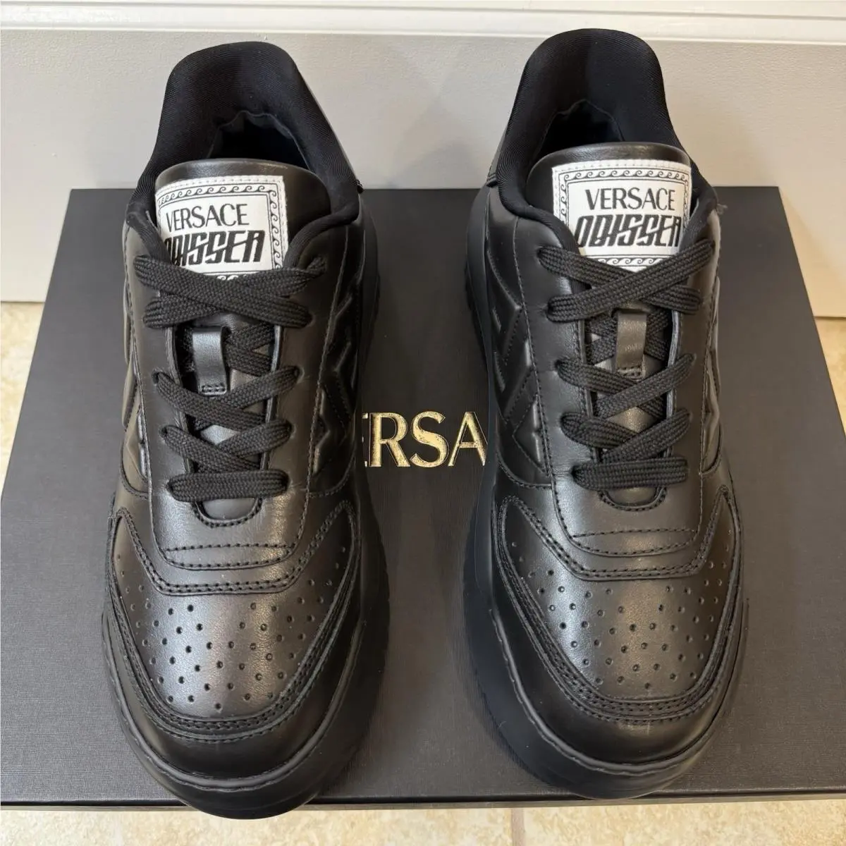 Versace shoes - Versace Odissea Sneaker - Odissea Sneaker - Black 9