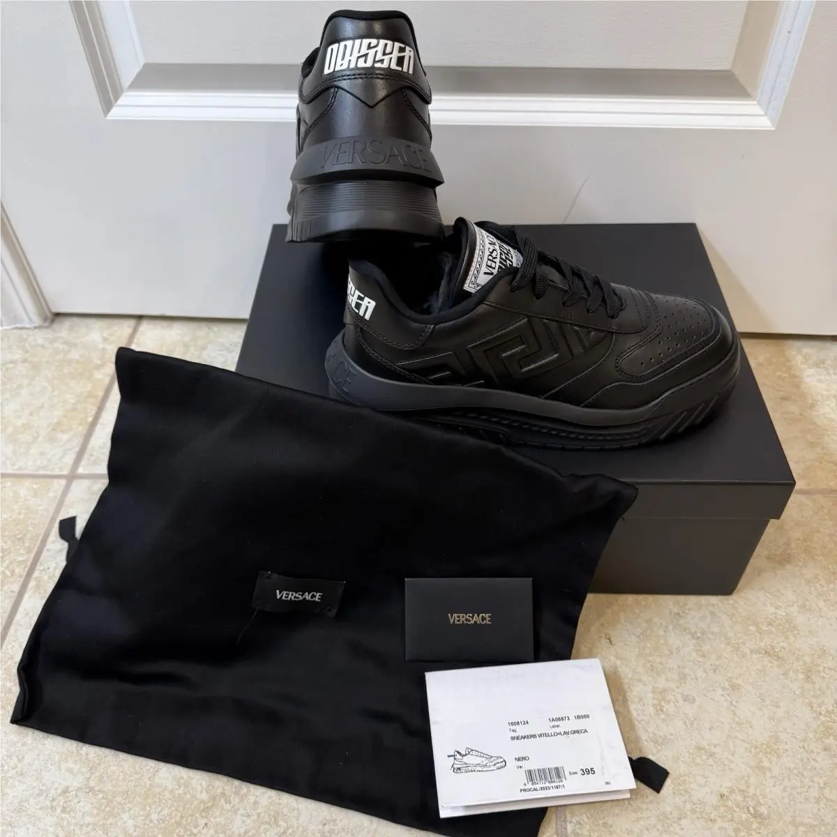 Versace shoes - Versace Odissea Sneaker - Odissea Sneaker - Black 0