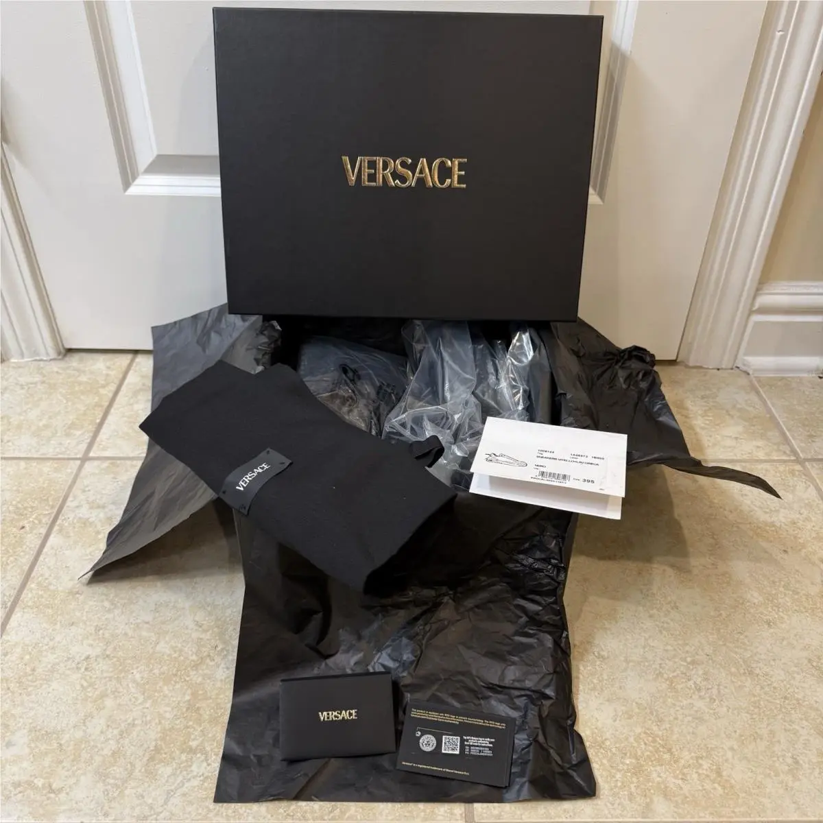Versace shoes - Versace Odissea Sneaker - Odissea Sneaker - Black 2