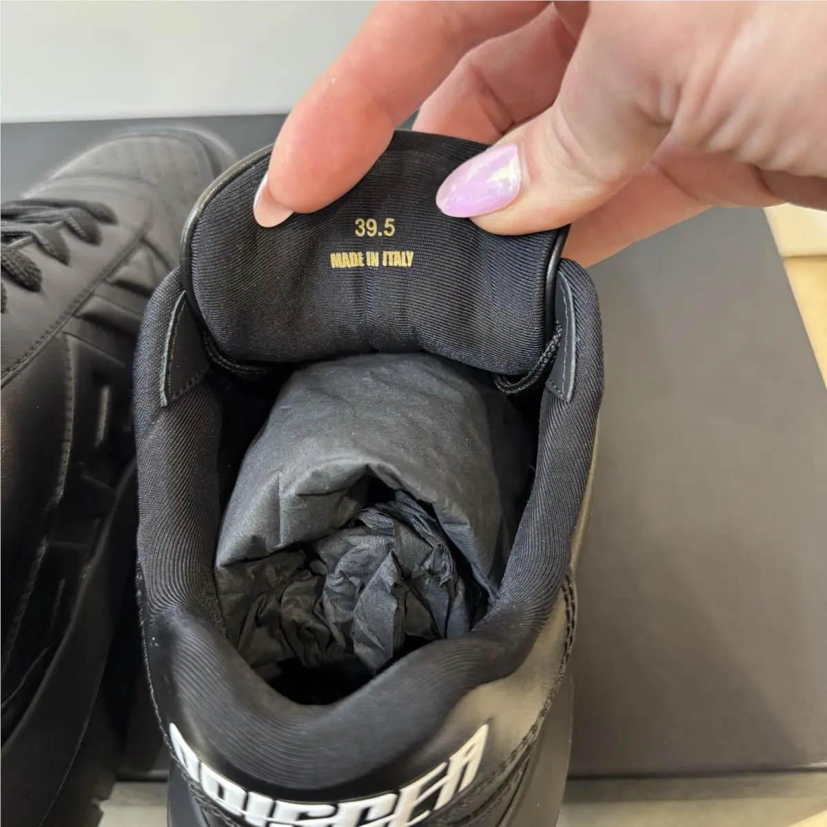 Versace shoes - Versace Odissea Sneaker - Odissea Sneaker - Black 12