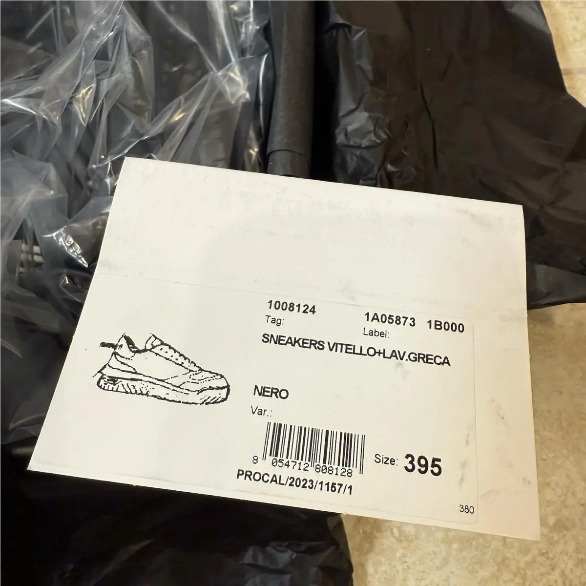 Versace shoes - Versace Odissea Sneaker - Odissea Sneaker - Black 1