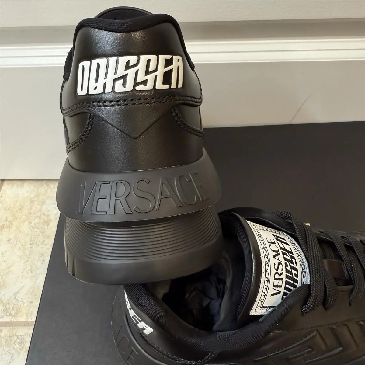 Versace shoes - Versace Odissea Sneaker - Odissea Sneaker - Black 4