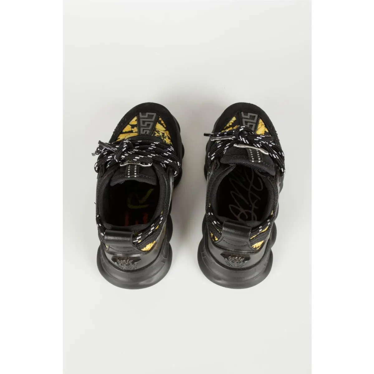 Versace shoes - Versace Chain Reaction Barocco - Chain Reaction Barocco - Black / Gold 2