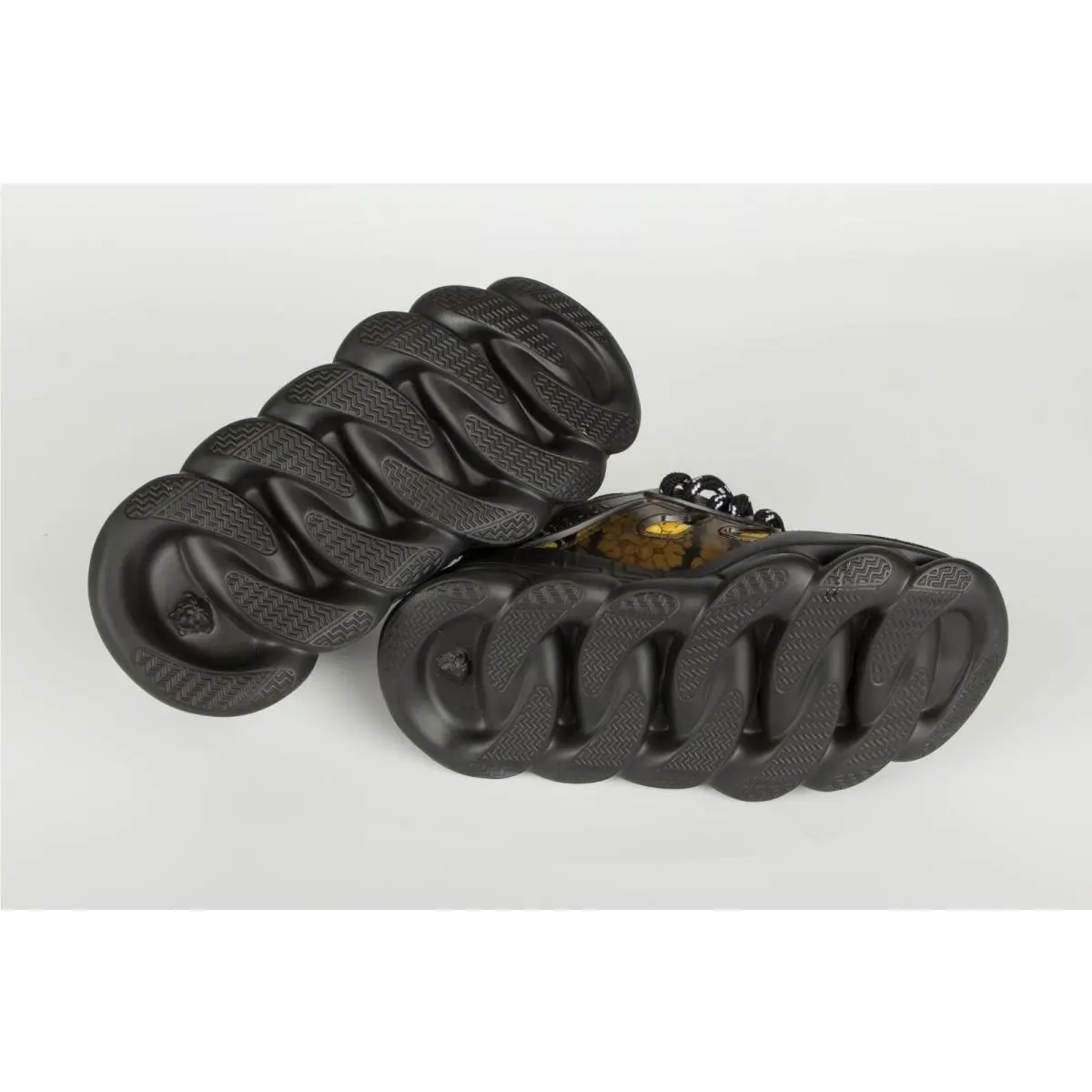 Versace shoes - Versace Chain Reaction Barocco - Chain Reaction Barocco - Black / Gold 3