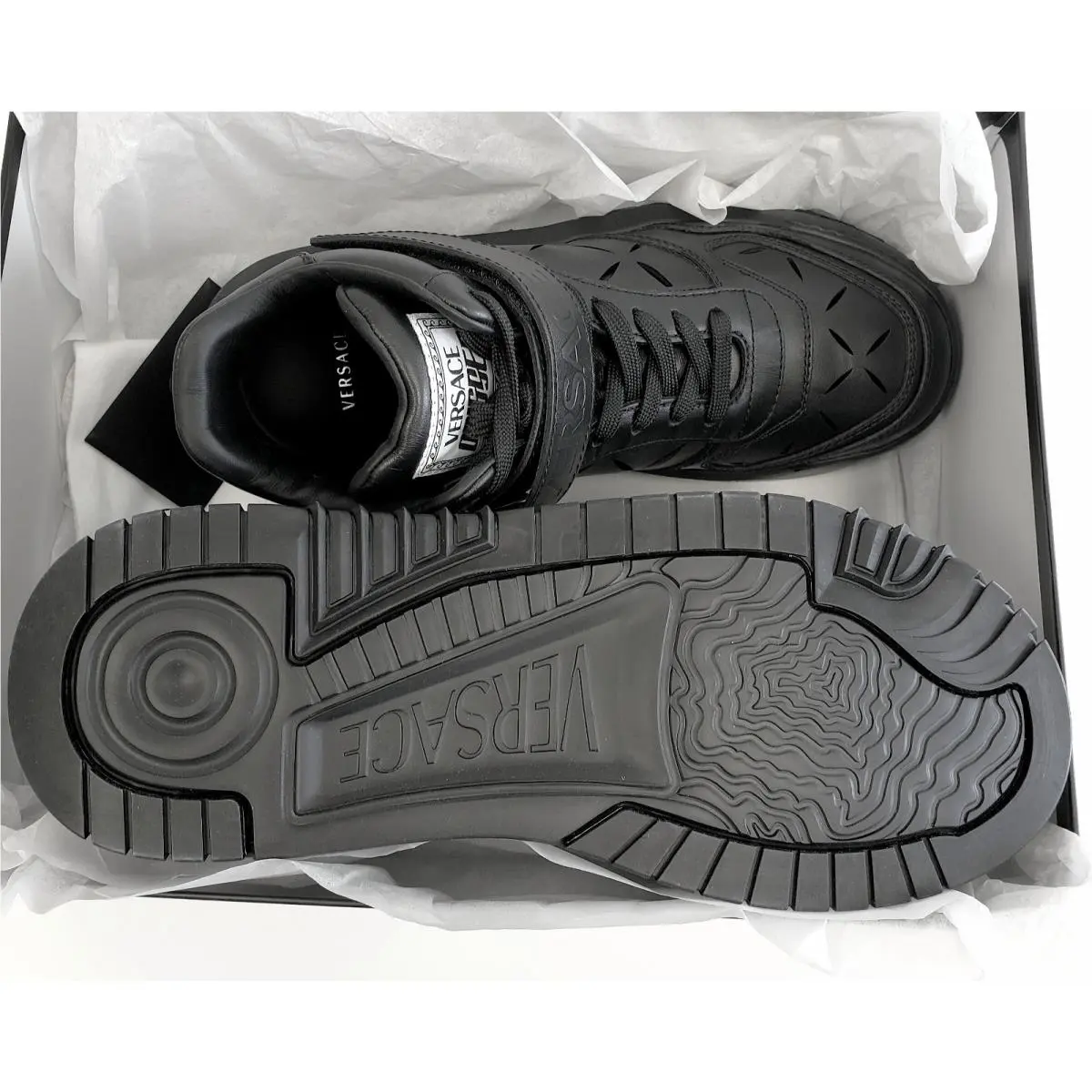 Versace shoes - 10089641A064031B00P - 1008964-1A06403-1B00P - Black (UPC: 8056204102332) 2