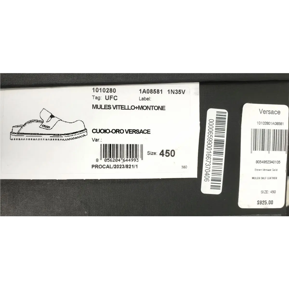 Versace shoes - Brown (UPC: 8056204644993) 3