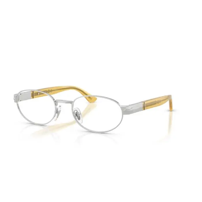0PO1026V 518 Silver/clear Lens 54mm Men`s Eyeglasses by Persol