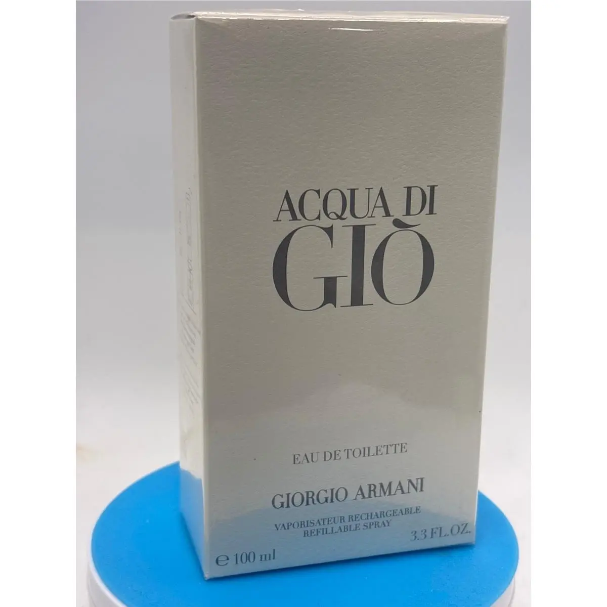 Acqua di Gio Eau de Toilette 3.3 oz 100ml Refillable Spray by Giorgio Armani