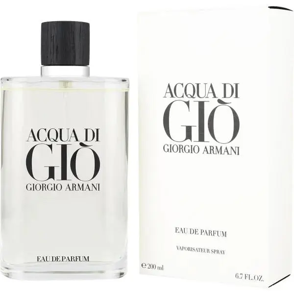 Armani Acqua di Gio M 6.7 oz Edp Spray Box by Giorgio Armani