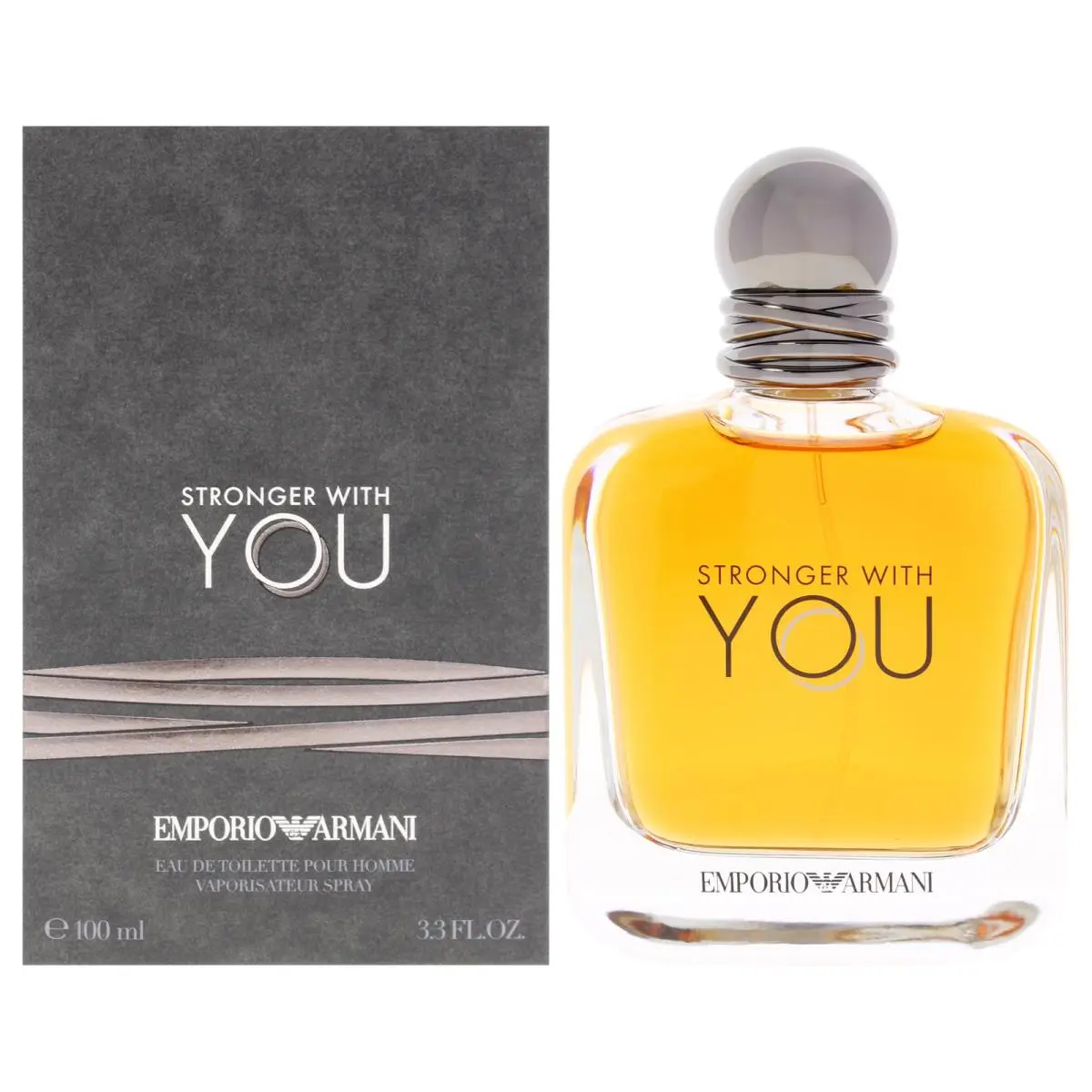 Stronger with You Eau De Toilette 3.4 oz 100 ml For Men by Giorgio Armani