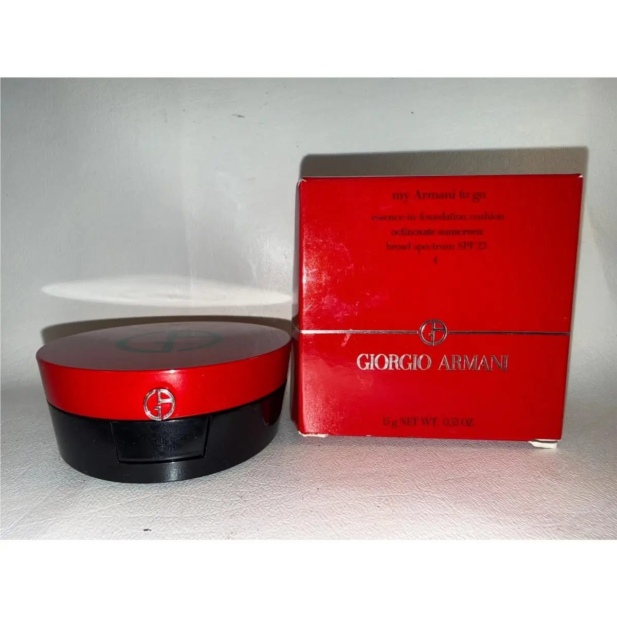Essence Foundation 4 Broad Spectrum Spf 23 Compact by Giorgio Armani