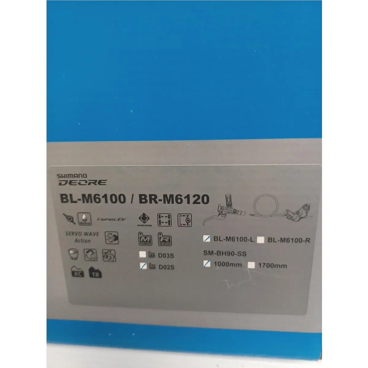 Shimano  - Shimano Decore BL-M6100 - Decore - Black 2