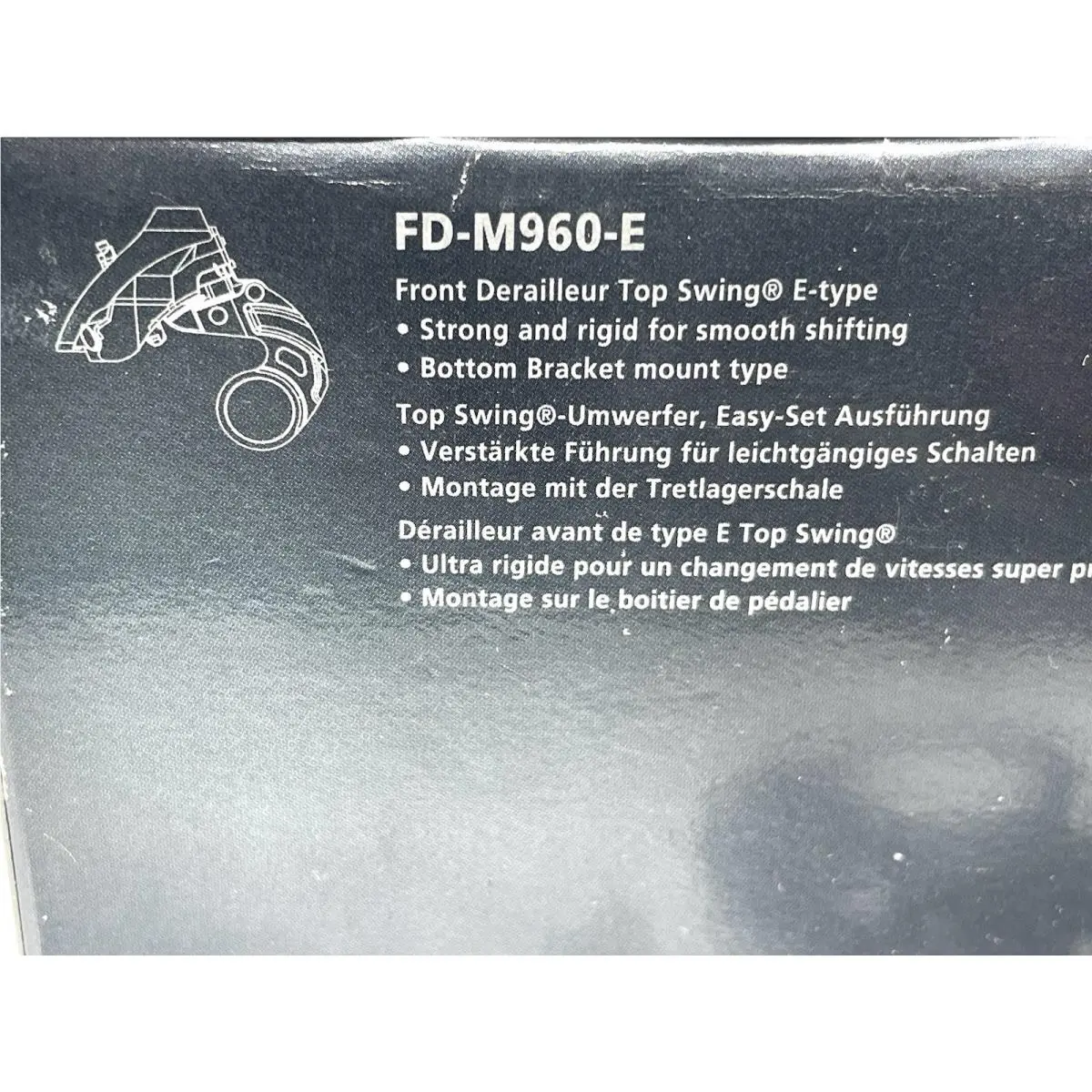 Shimano  - Shimano XTR FD-M960 E-type - XTR - Gray 4