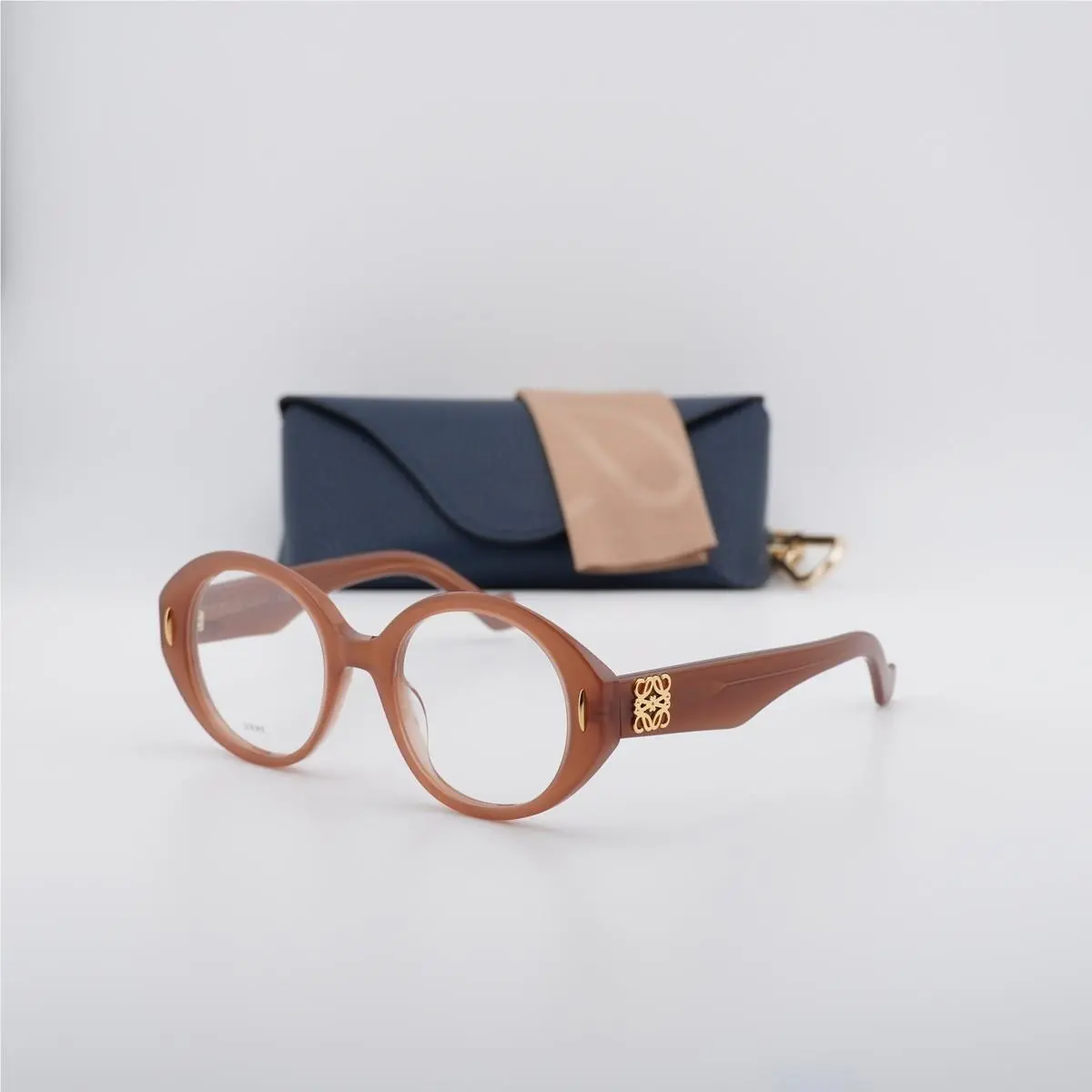 Loewe LW50095I 066 Shiny Red 51mm Eyeglasses