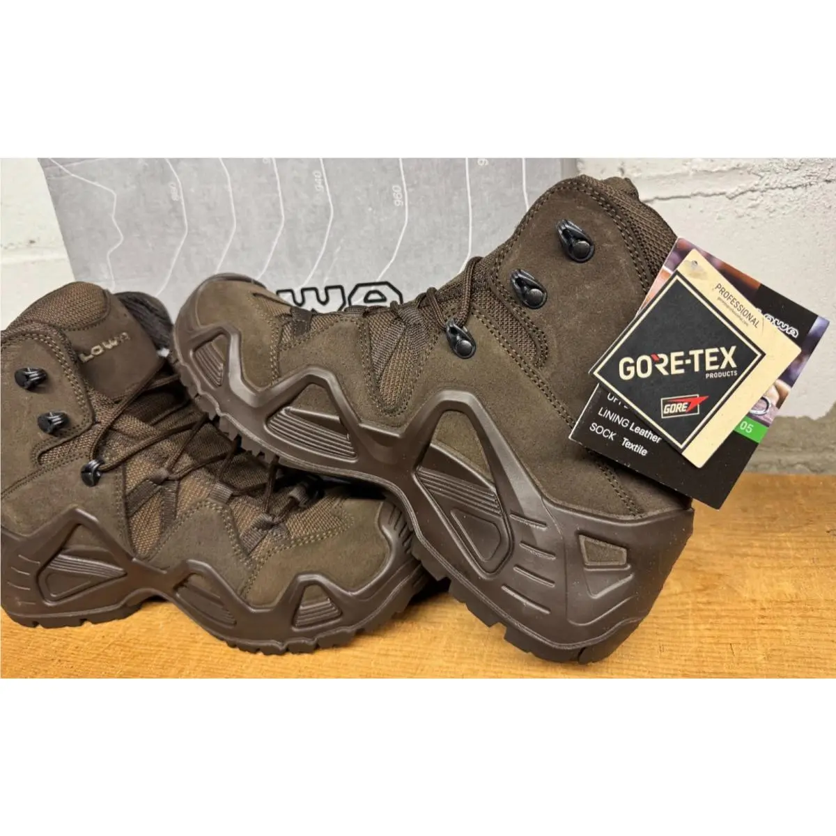 Lowa shoes - ZEPHYR GTX MID TF - ZEPHYR GTX MID - Dark Brown 1