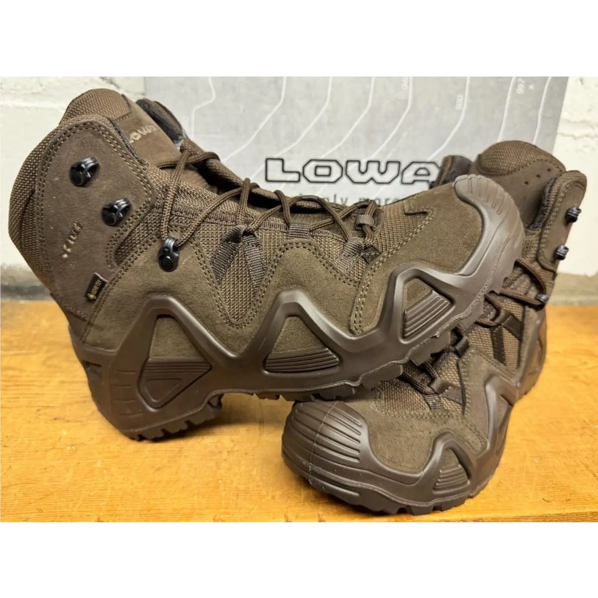Lowa shoes - ZEPHYR GTX MID TF - ZEPHYR GTX MID - Dark Brown 6