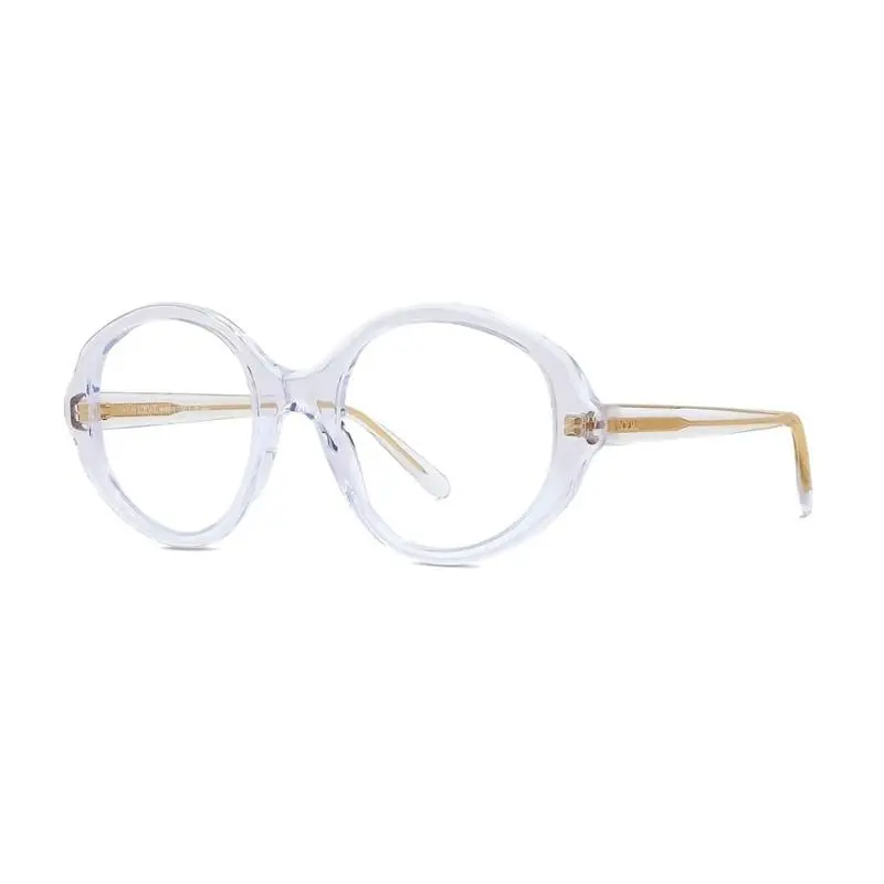 LW50077I 026 Women Eyeglasses Transparent Clear Demo Lenses by Loewe