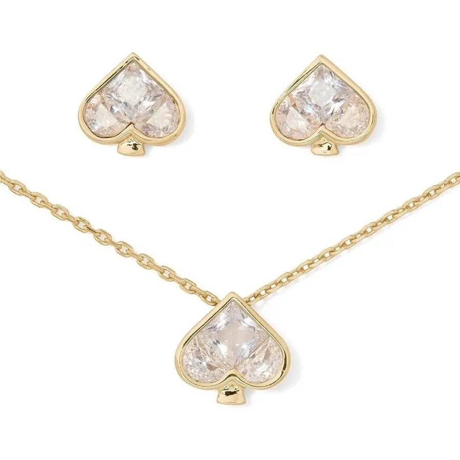 Kate Spade New York So Spade Pendant and Studs Boxed Set