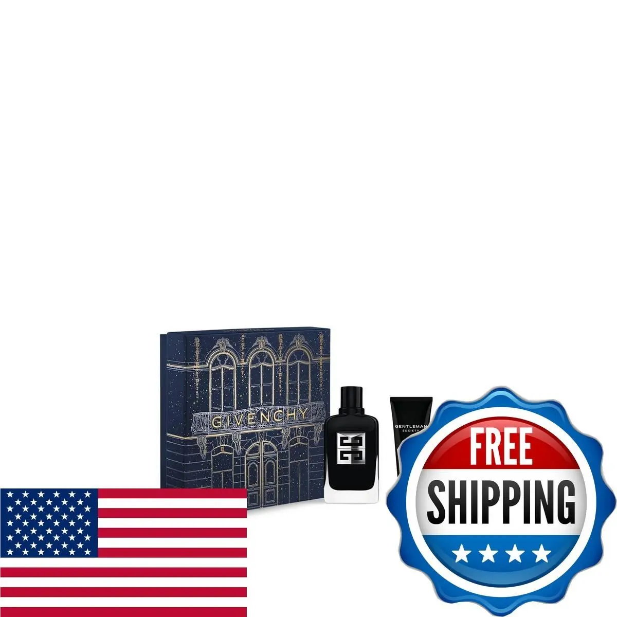 Gentleman 3-pcs Gift Set Eau De Parfum 3.4 Fl Oz + Shower Gel 2.5 Fl by Givenchy