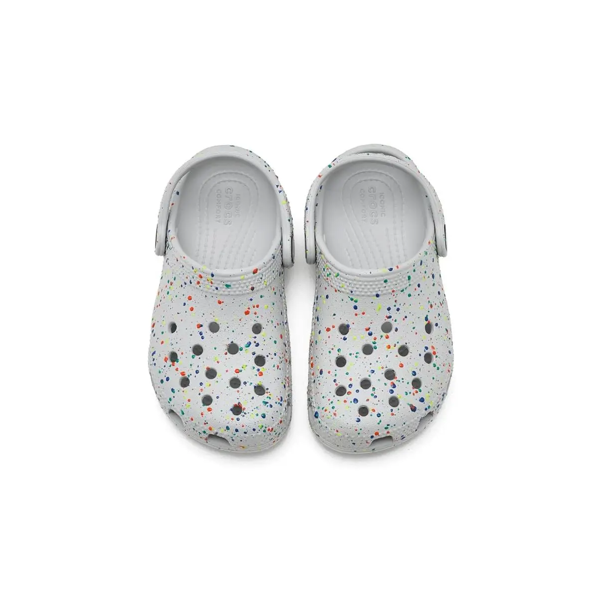 Crocs shoes - Atmosphere/Multi Glow Splatter 5