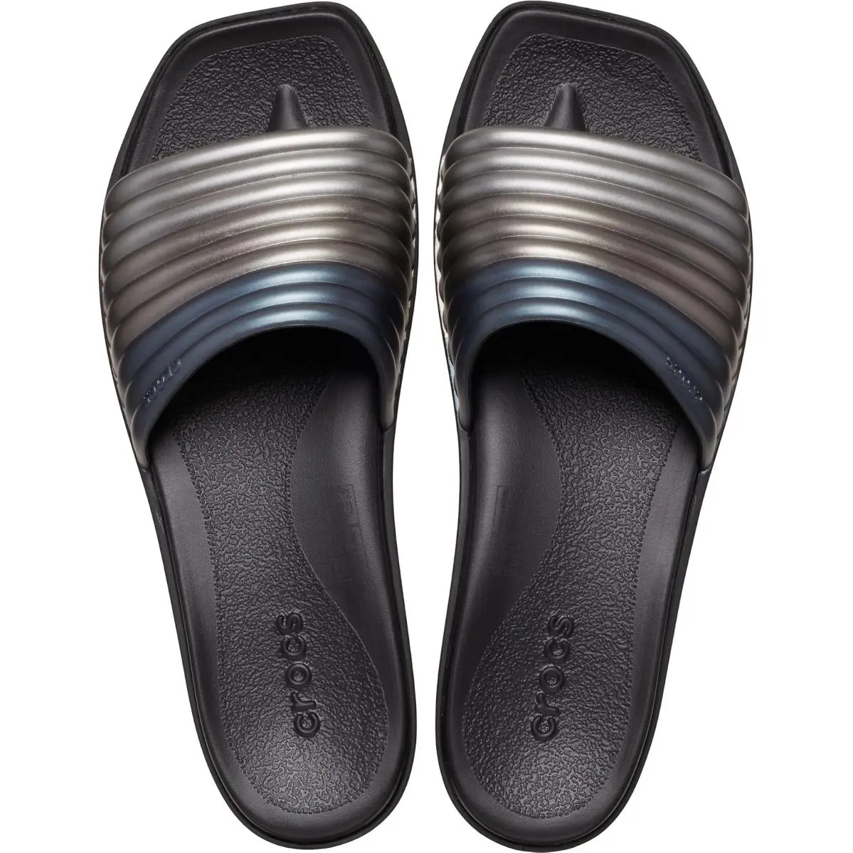 Crocs shoes - Metallic Black 6