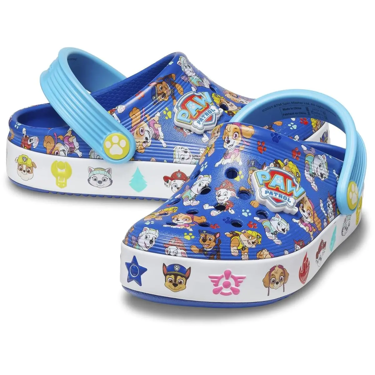 Unisex Kids Clogs  Kids Paw Patrol Off Court Clog Toddler Blue by Crocs