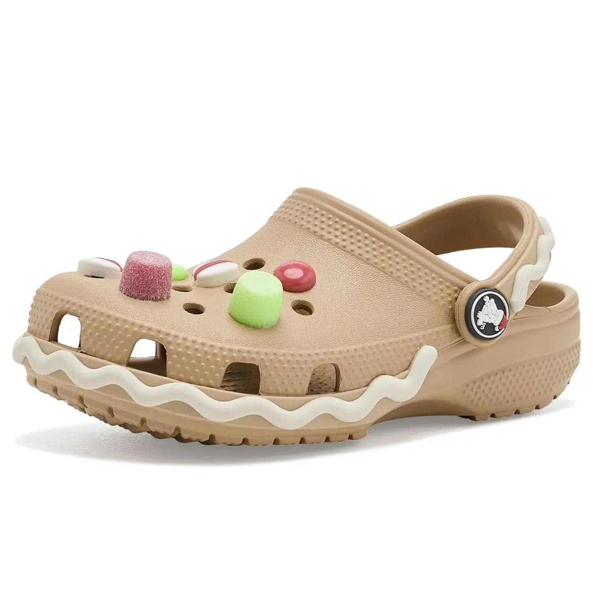 Unisex Kids Clogs  Kids Classic Gingerbread Clogs Little Kid/big Kid Beige by Crocs