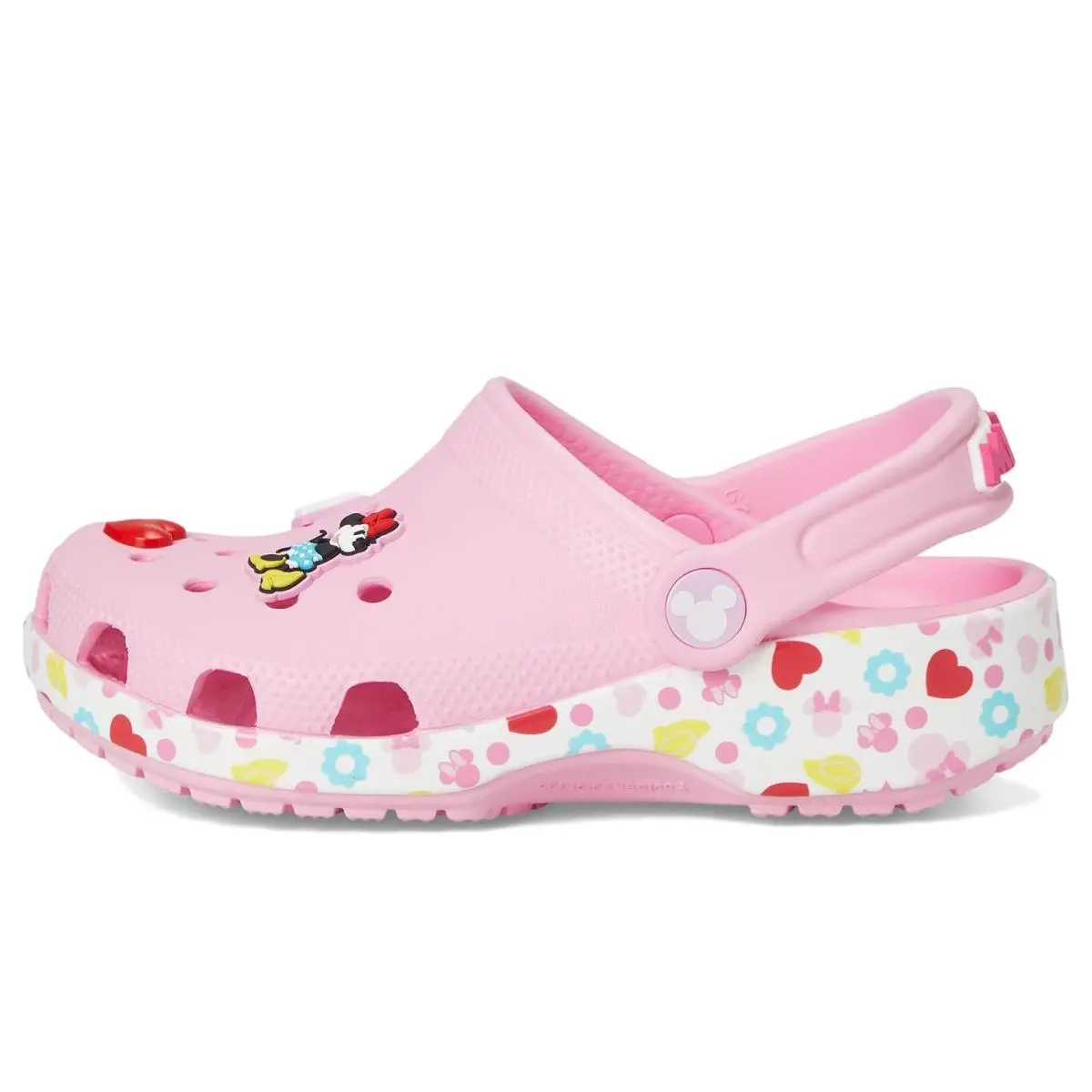 Crocs shoes - Pink/Minnie Jibbitz 2