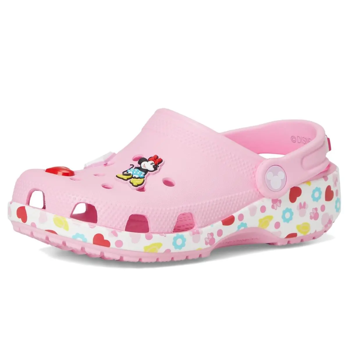 Crocs shoes - Pink/Minnie Jibbitz 5