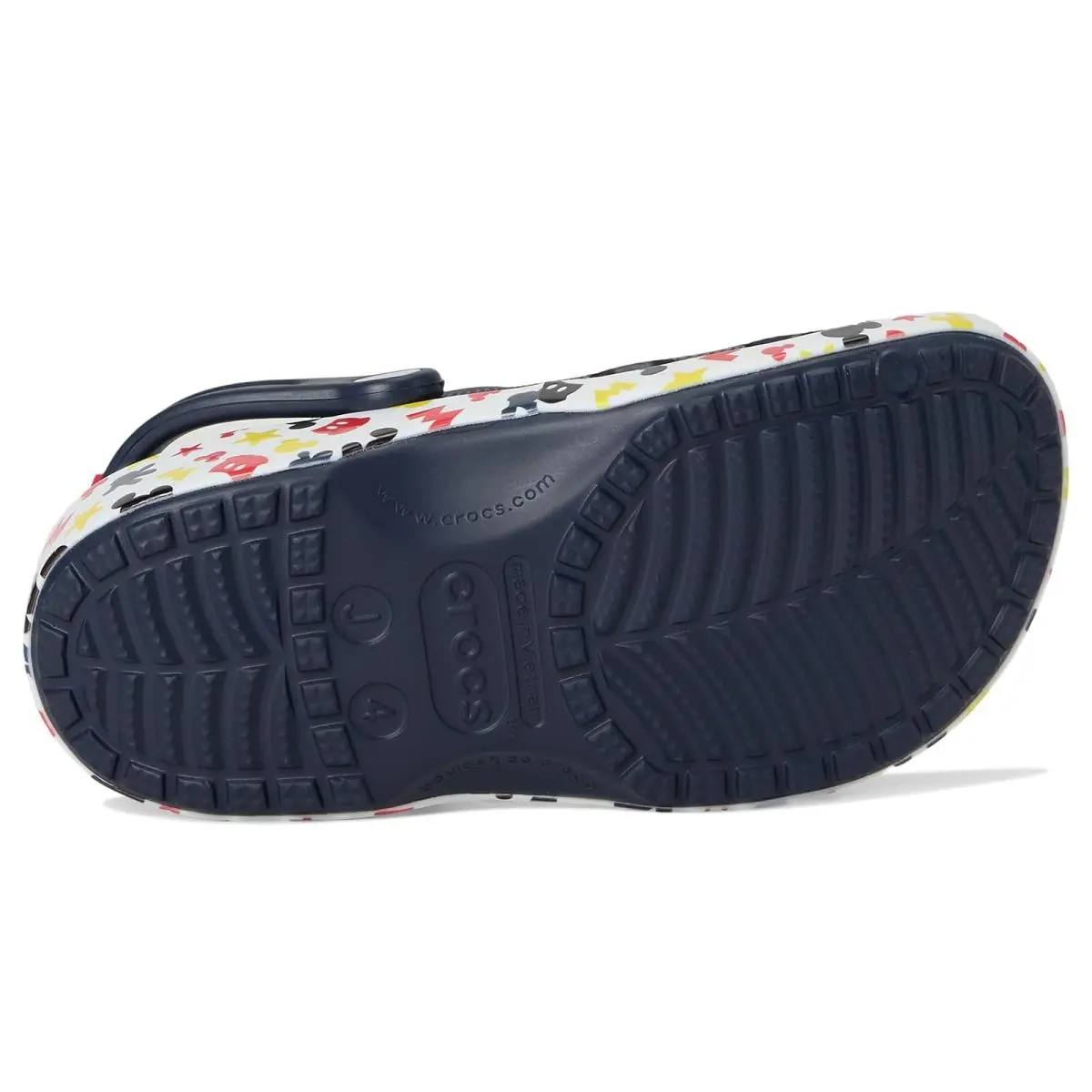 Crocs shoes - Navy/Mickey Jibbitz 8