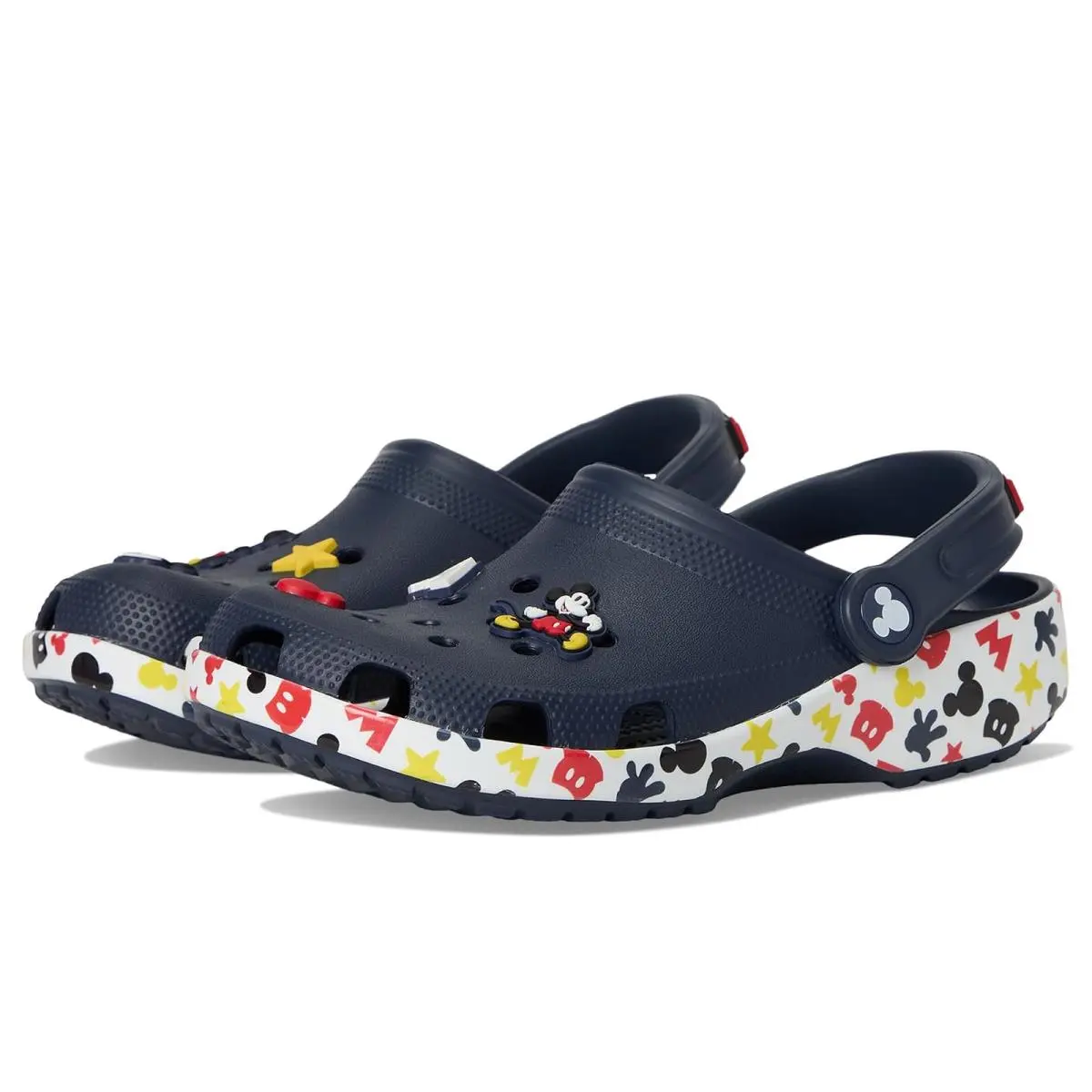 Crocs shoes - Navy/Mickey Jibbitz 6