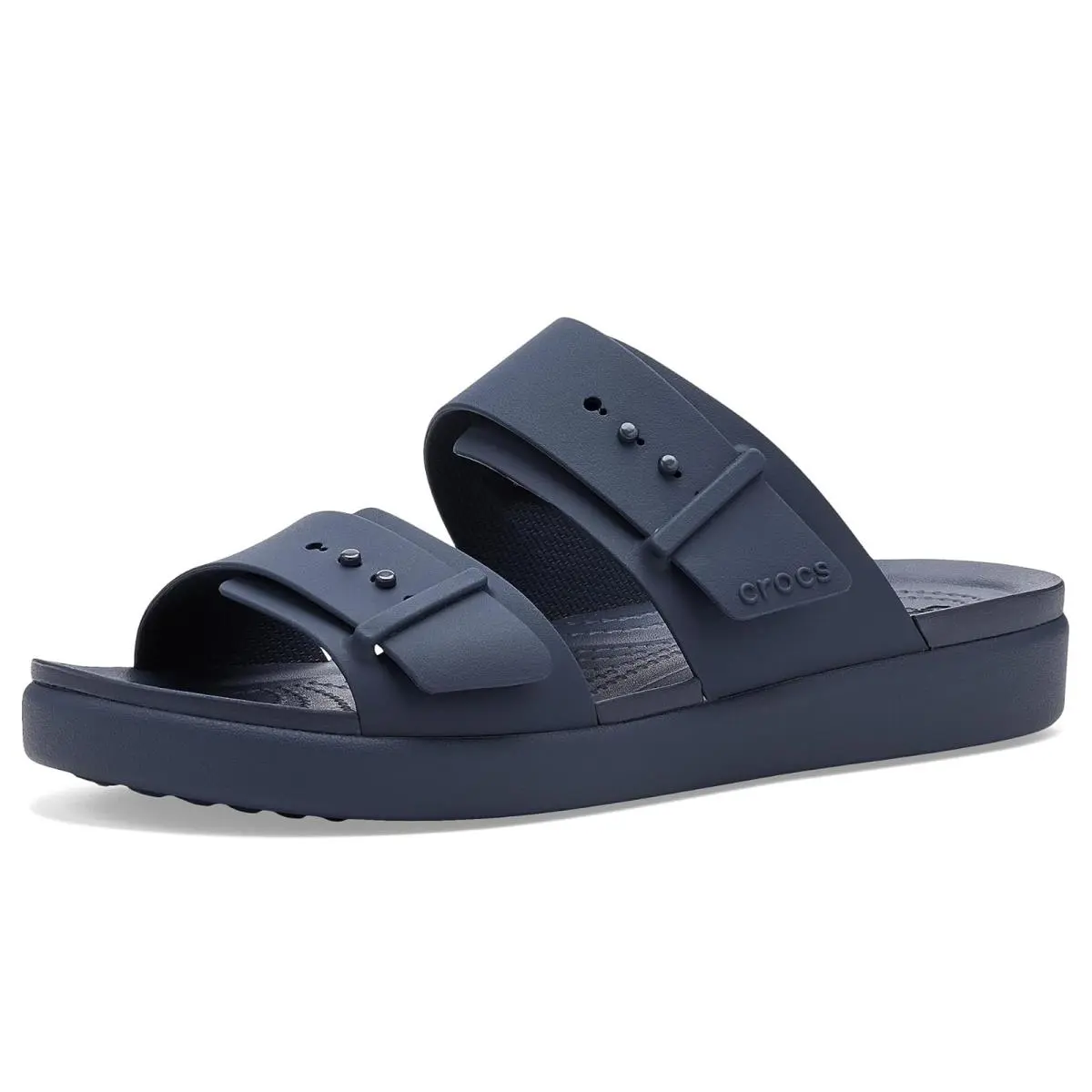 Women`s Heels  Brooklyn Buckle Low Low Navy by Crocs
