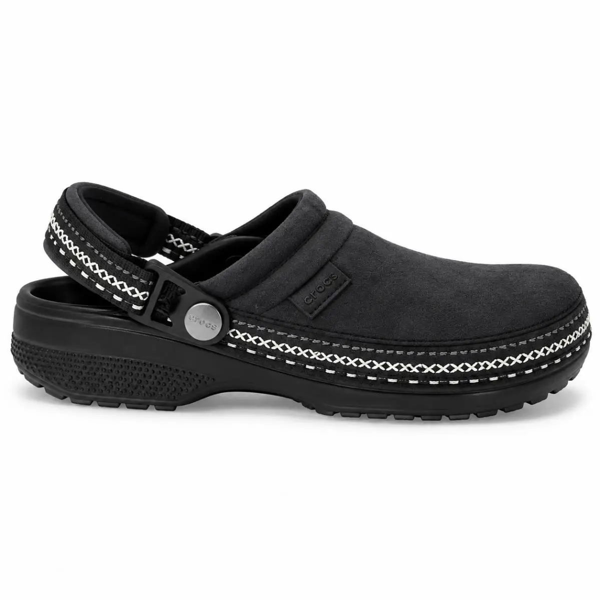 Crocs shoes - Crafted Vegan Suede Stitch Clog 210040-001 - Black 5