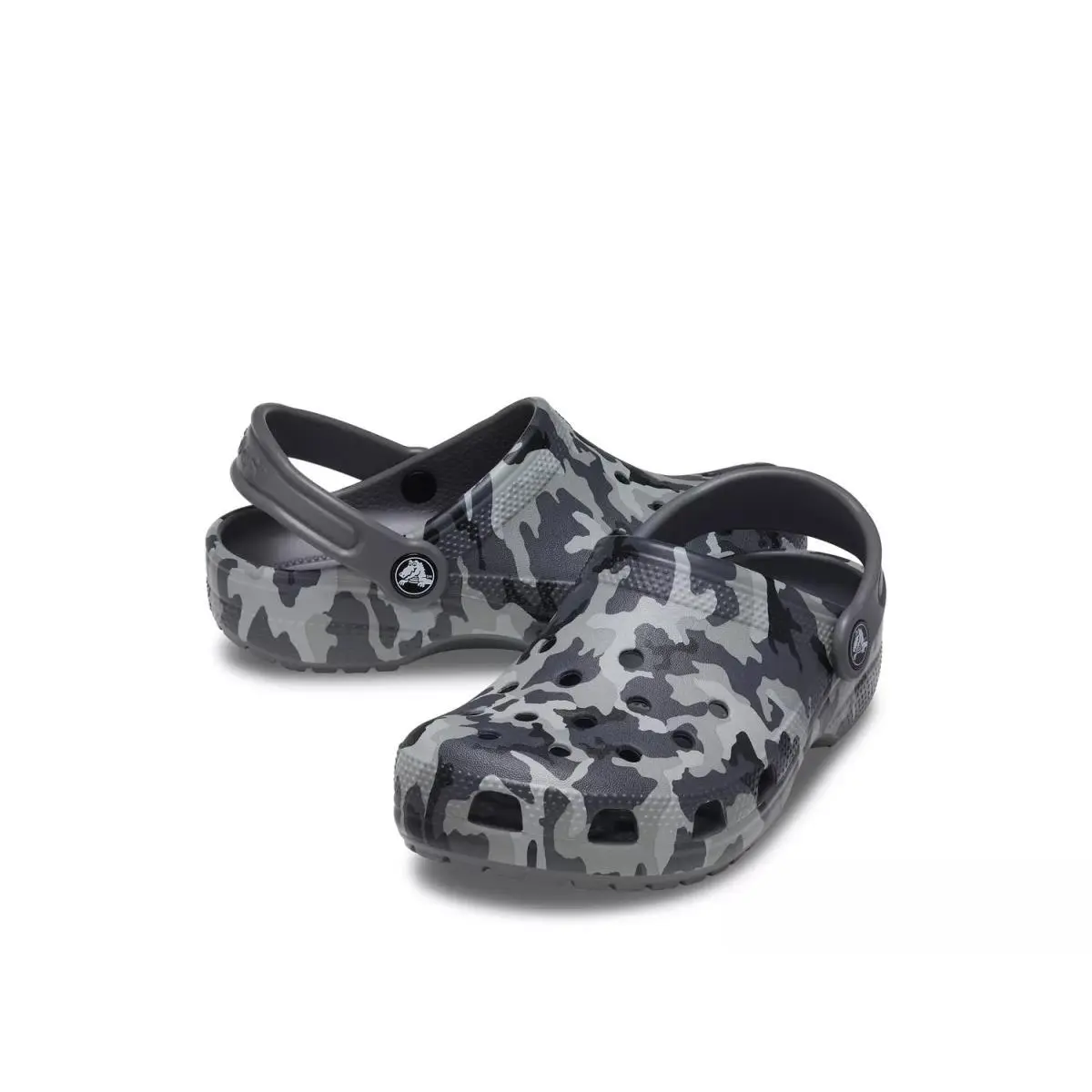 Crocs shoes - Black/Grey Camo Print 5