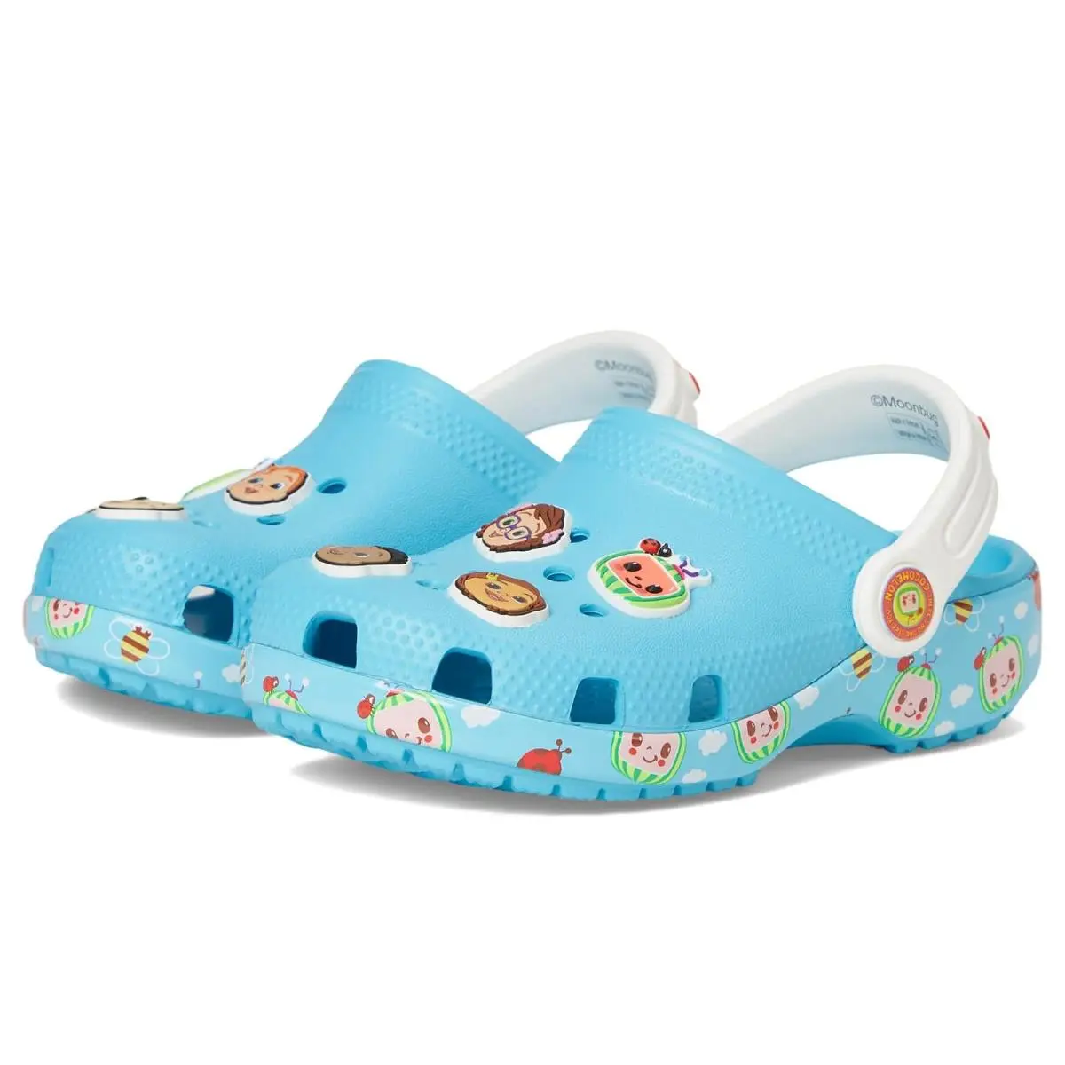 Unisex Kids Clogs  Kids Cocomelon Classic Clog Toddler Electric Blue by Crocs