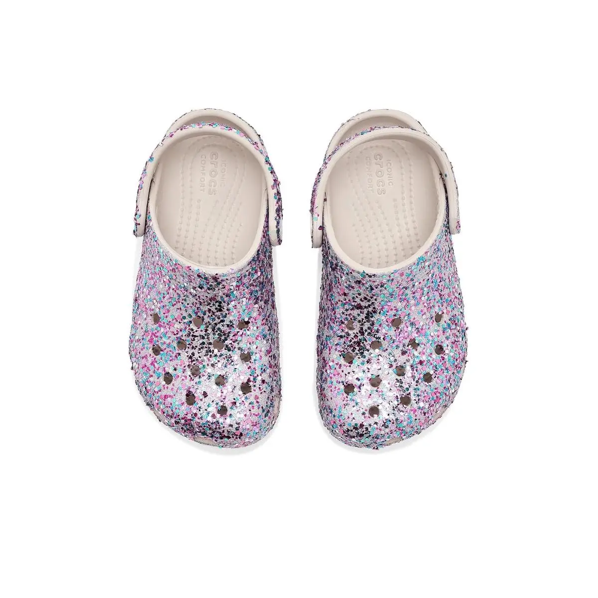 Crocs shoes - Blue Frost Glitter 14