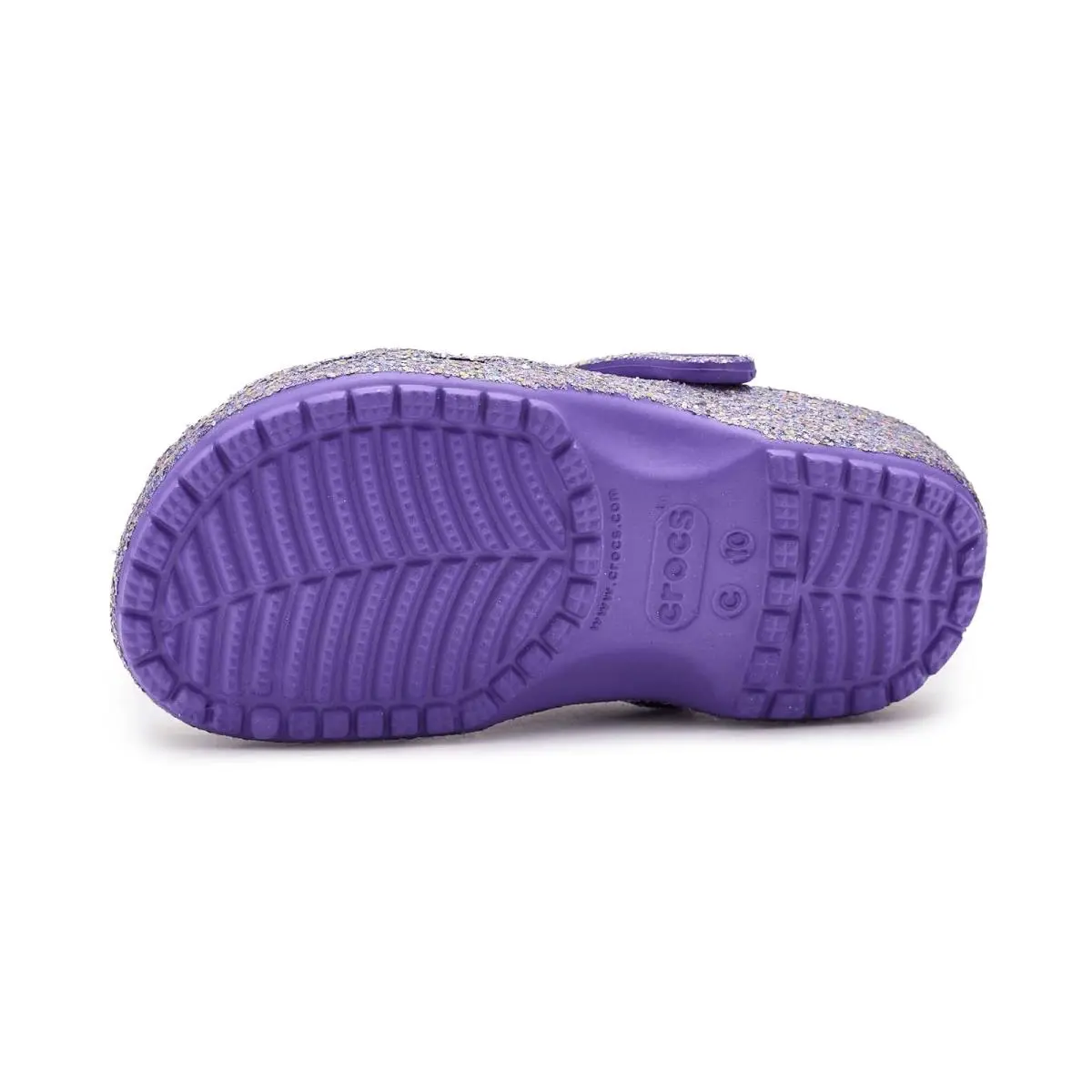 Crocs shoes - Blue Frost Glitter 44