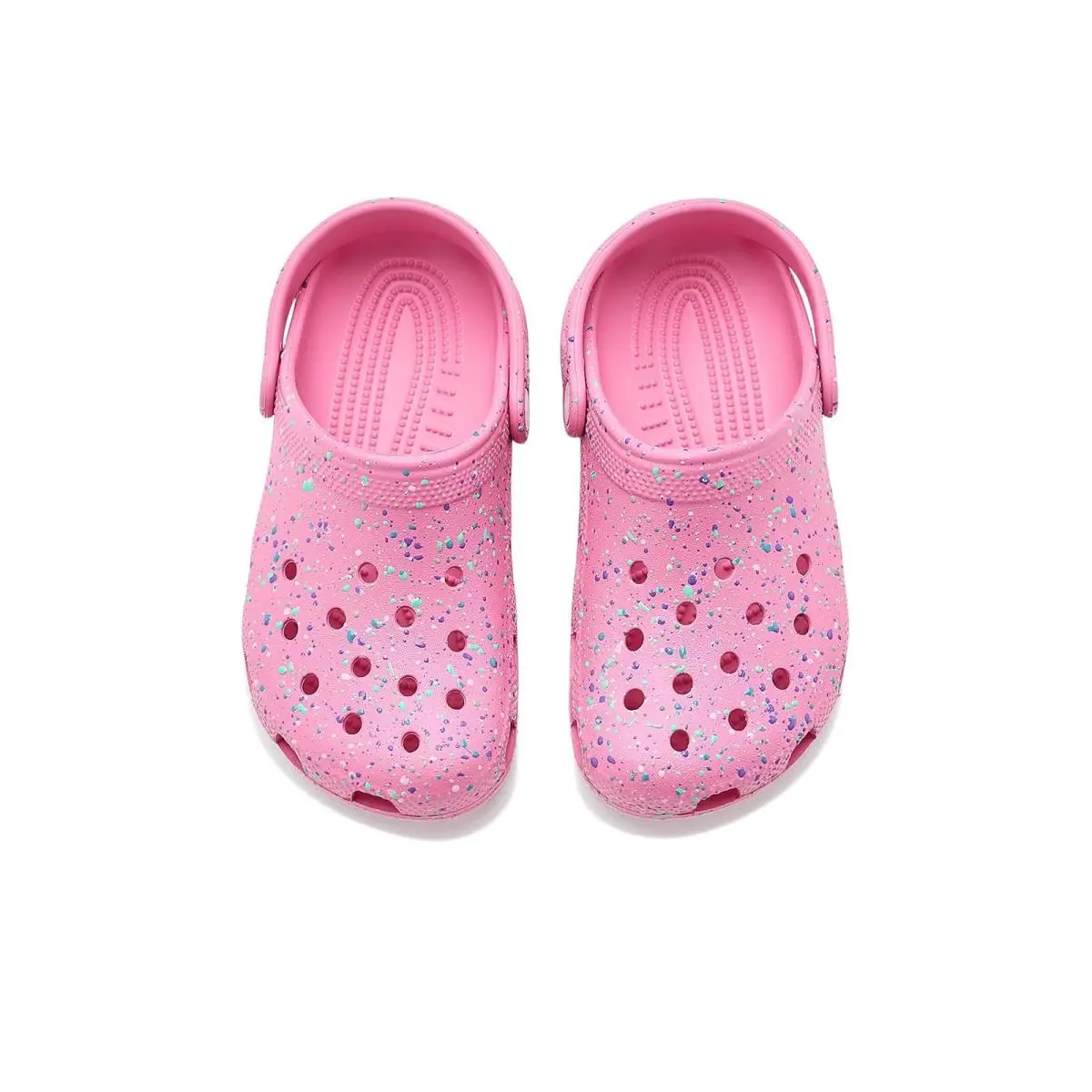Crocs shoes - Atmosphere/Multi Glow Splatter 21