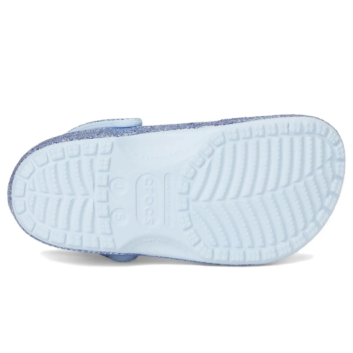 Crocs shoes - Blue Frost Glitter 8