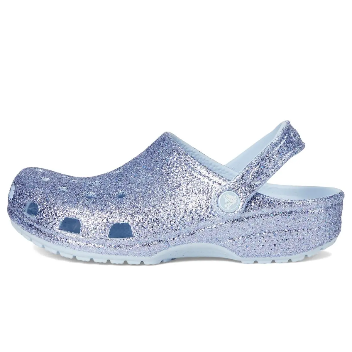 Crocs shoes - Blue Frost Glitter 9