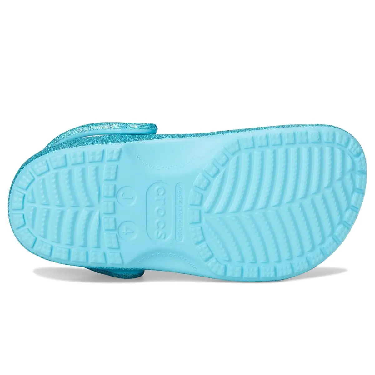Crocs shoes - Blue Frost Glitter 71