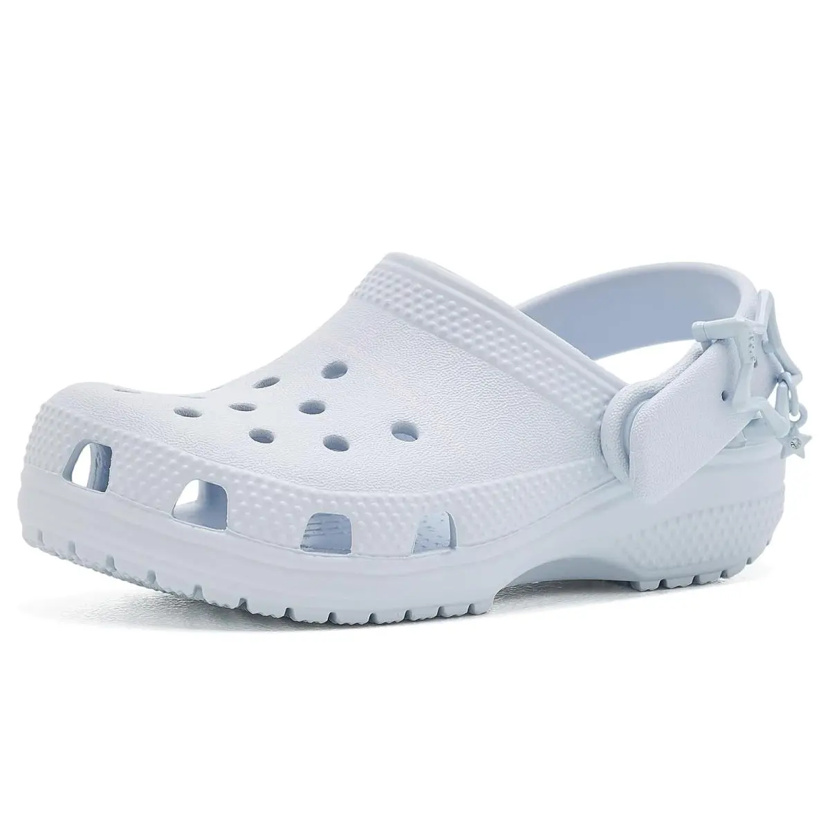 Unisex Kids Clogs  Kids Classic Buckle Clogs Toddler Sky Ice Star by Crocs